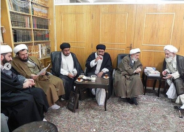 دیدار مسئول ستاد اعزام مبلغ با معظم له