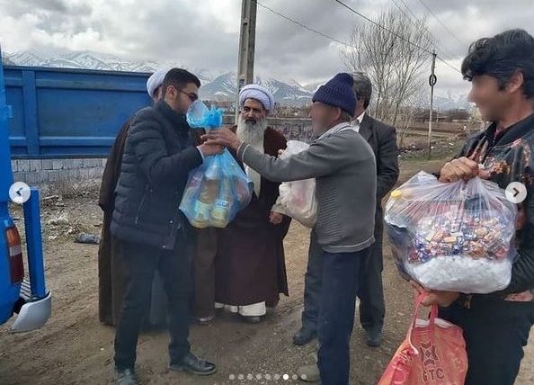 توزیع بسته های معیشتی در تبریز