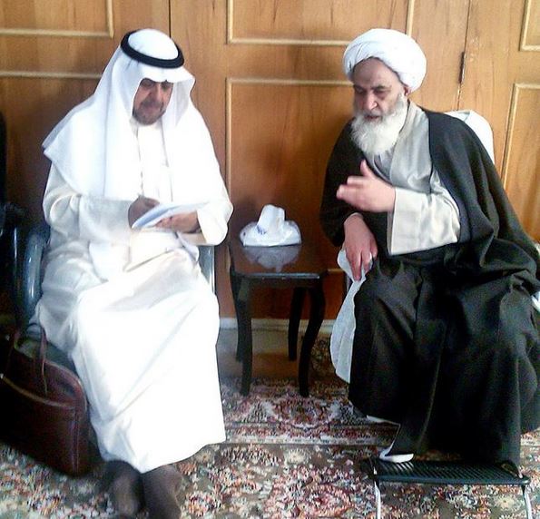 دیدار رئیس اوقاف کویت با معظم له